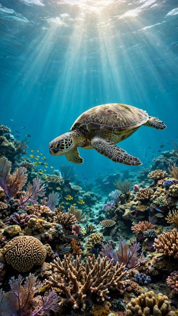 Ocean Life wallpaper pack